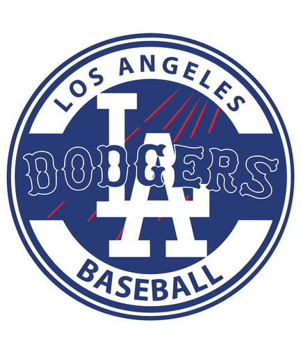 Los angeles dodgers - dodgers, decal