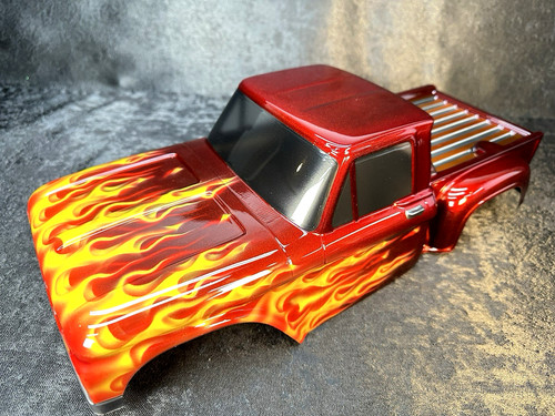 Custom painted truck - painted, body