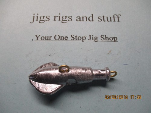 Squid head jigs painted - squid, un-painted