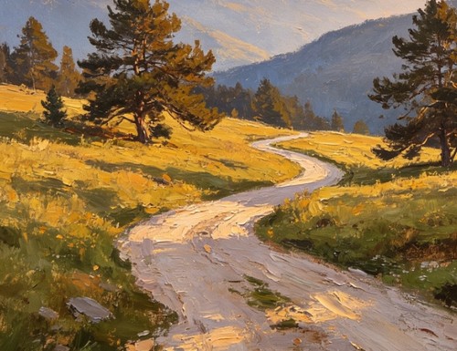 Stunning oil painting - stunning,
