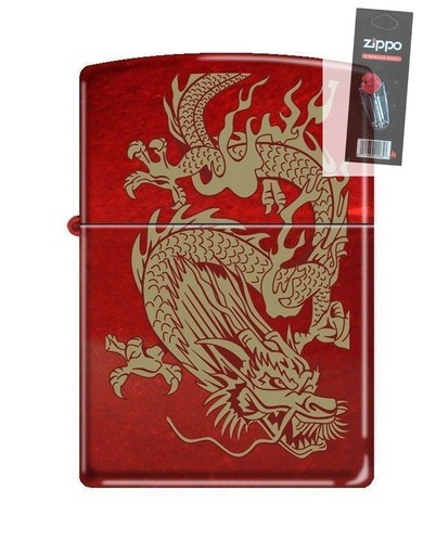 Zippo 99709 painted dragon - 99709,
