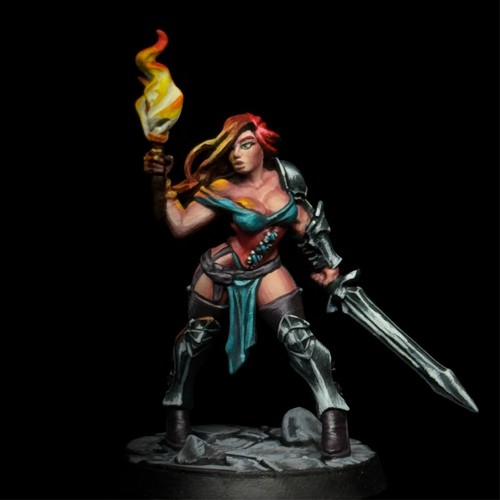 Pro painted pinup - painted, sexy