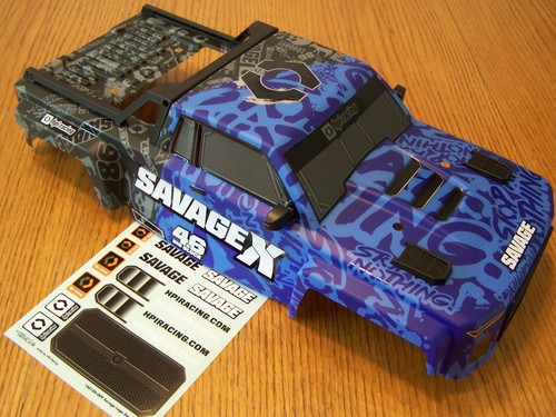 Hpi savage gt 6 blue - gt-6,