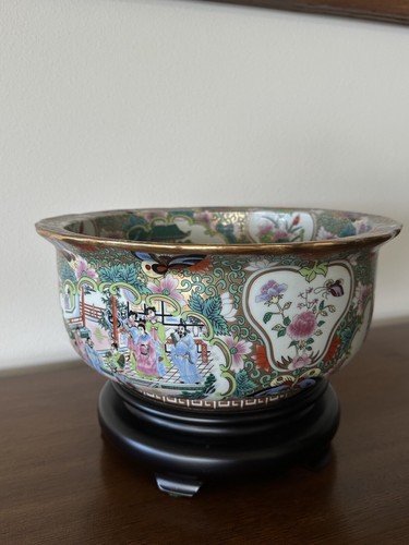 Imari rose medallion - imari, bowl