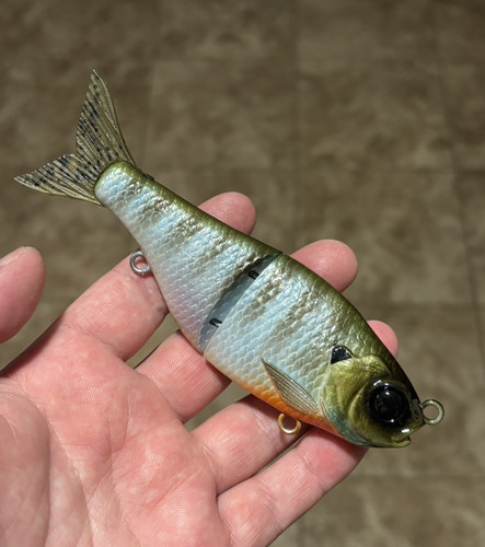 Custom painted inch shad - custom,