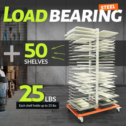 Shelves paint drying - 50,