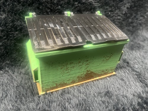 Dumpster miniature hand - dumpster,