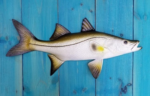 Snook hand painted replica - hand,