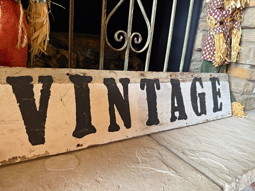 Rustic hand painted - rustic,