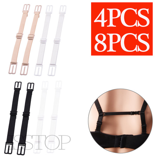 8pcs bra strap clips - bra, elastic