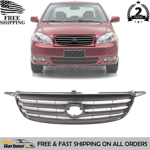 New front grille painted gray - new,