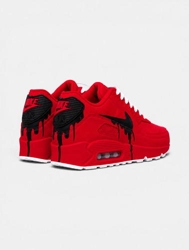 Nike air max custom - nike, red